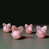 Intuitively Chosen Flower Agate Mini Christmas Bells