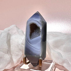 Esté Crystals crystal Agate Double Terminated Point