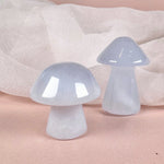 Esté Crystals crystal Blue Chalcedony Mini Mushrooms