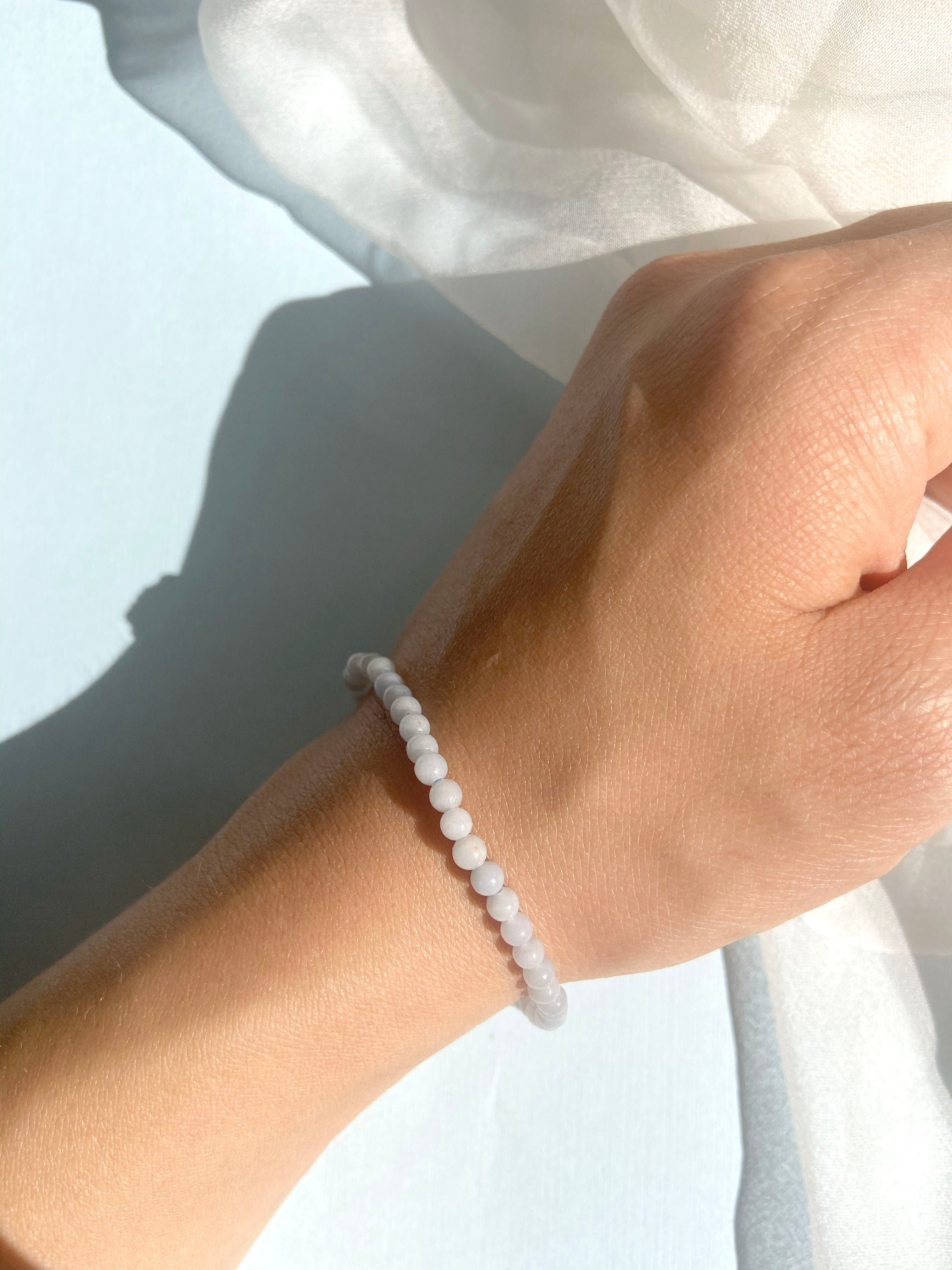 Esté Crystals crystal Blue Lace Crystal Bracelet