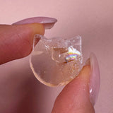 Esté Crystals crystal Citrine Cat Head