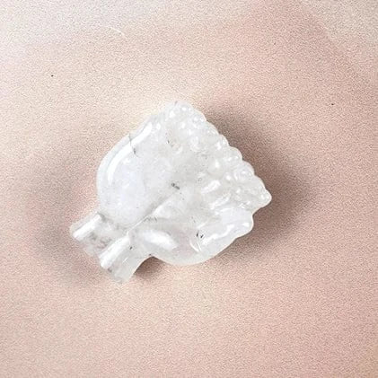 Esté Crystals crystal Clear Quartz Mini Offering Hands