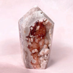 Esté Crystals crystal Esme Pink Amethyst Tower