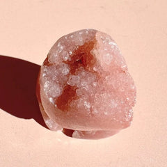 Esté Crystals crystal Evie Baby Pink Amethyst Freeform