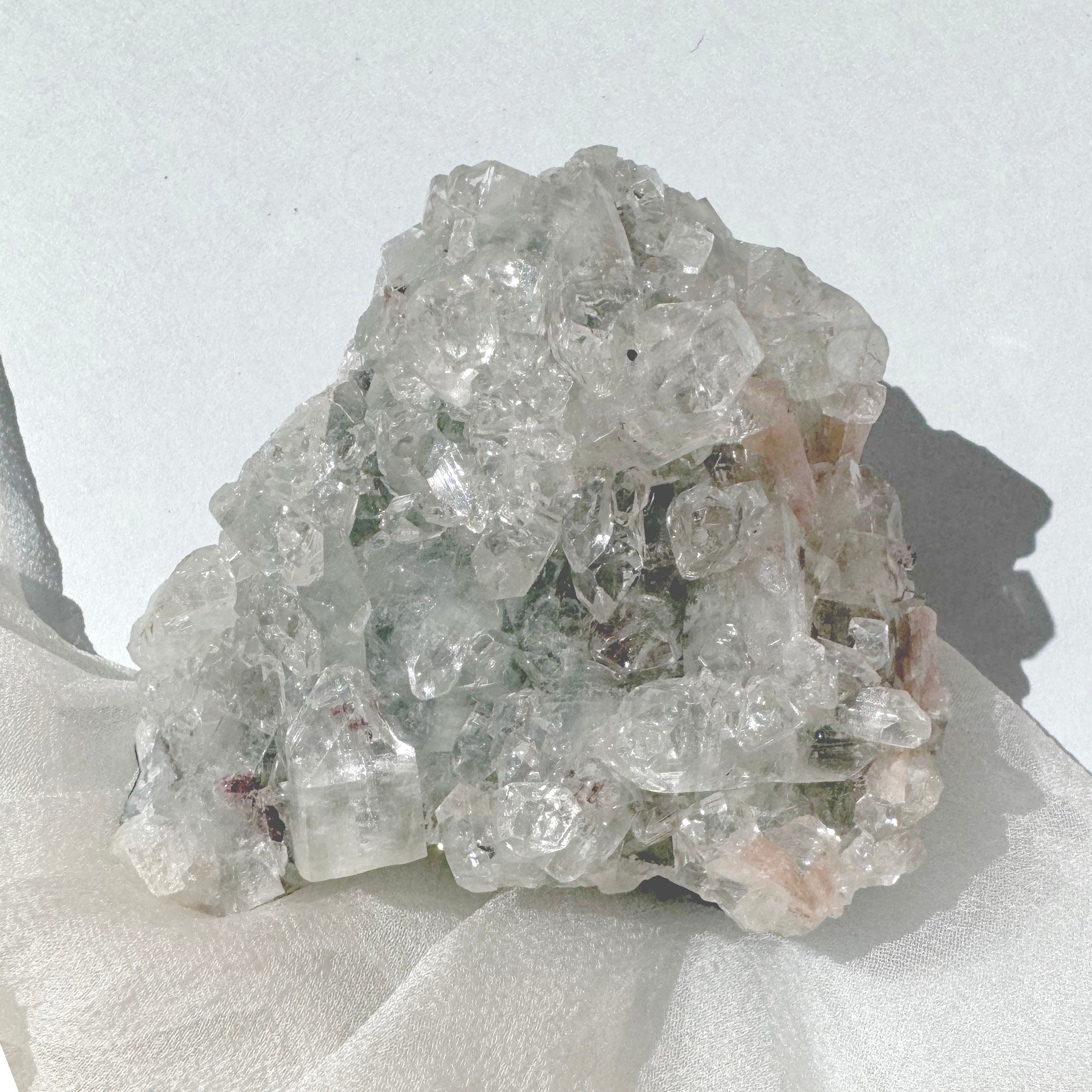 Esté Crystals crystal Gemma Apophyllite with Stilbite
