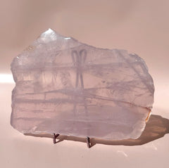 Esté Crystals crystal Gemmy Rose Quartz Slab