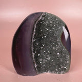 Esté Crystals crystal Green Rainbow Amethyst Cut Base