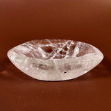 Esté Crystals crystal High Quality Clear Quartz Bowl with Rainbow