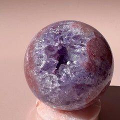 Esté Crystals crystal Keiko Pink Amethyst Sphere