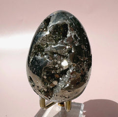 Esté Crystals crystal Khai Pyrite Egg