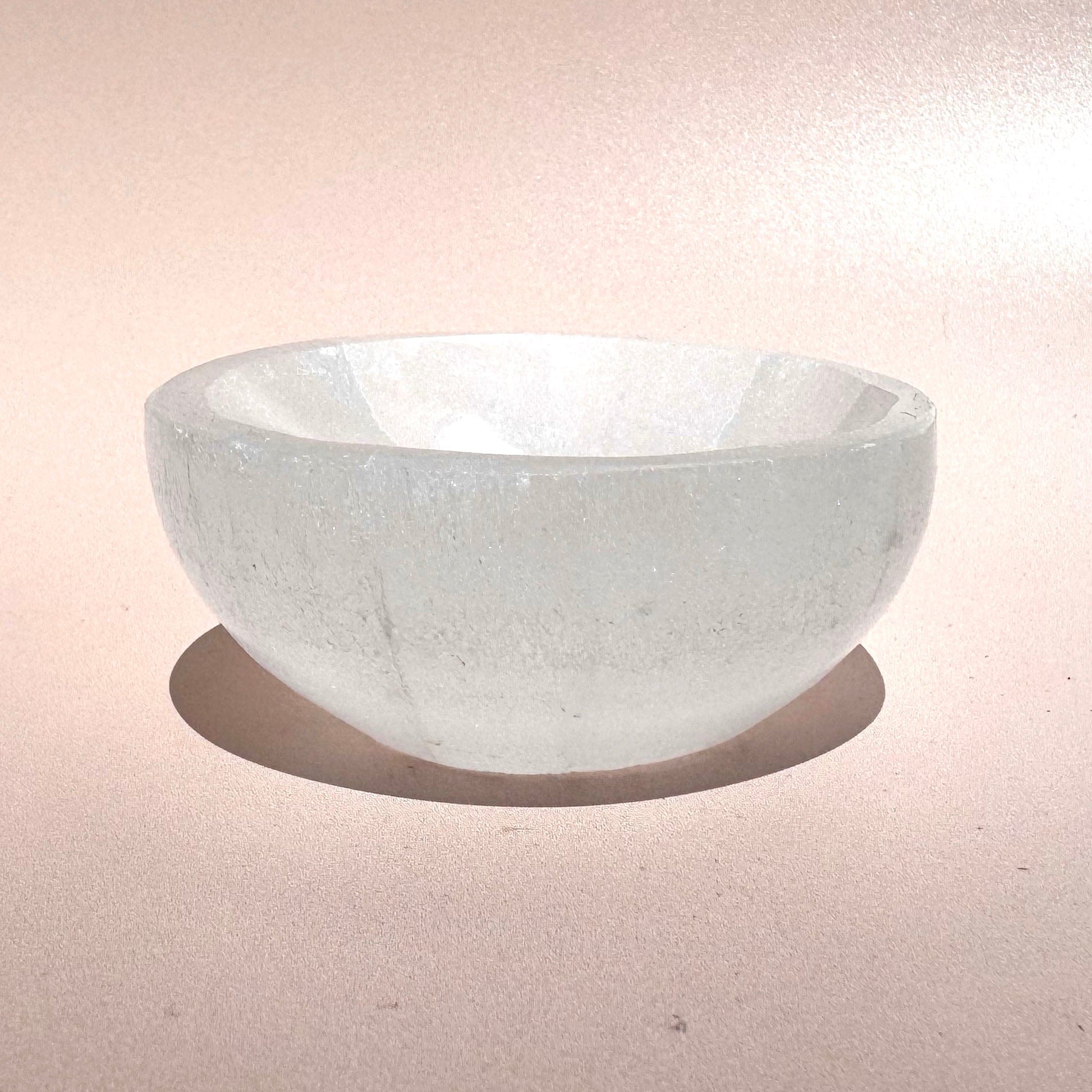 Esté Crystals crystal Mini Selenite Trinket Bowl