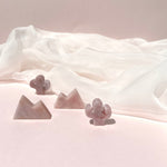 Esté Crystals crystal Pink Amethyst Mountain and Cactus Mini Crystals