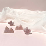 Esté Crystals crystal Pink Amethyst Mountain and Cactus Mini Crystals