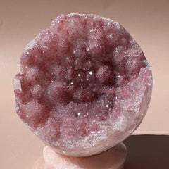 Esté Crystals crystal Pink Sugar Rainbow Amethyst Cupcake
