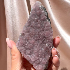 Esté Crystals crystal Pink Sugar Rainbow Amethyst