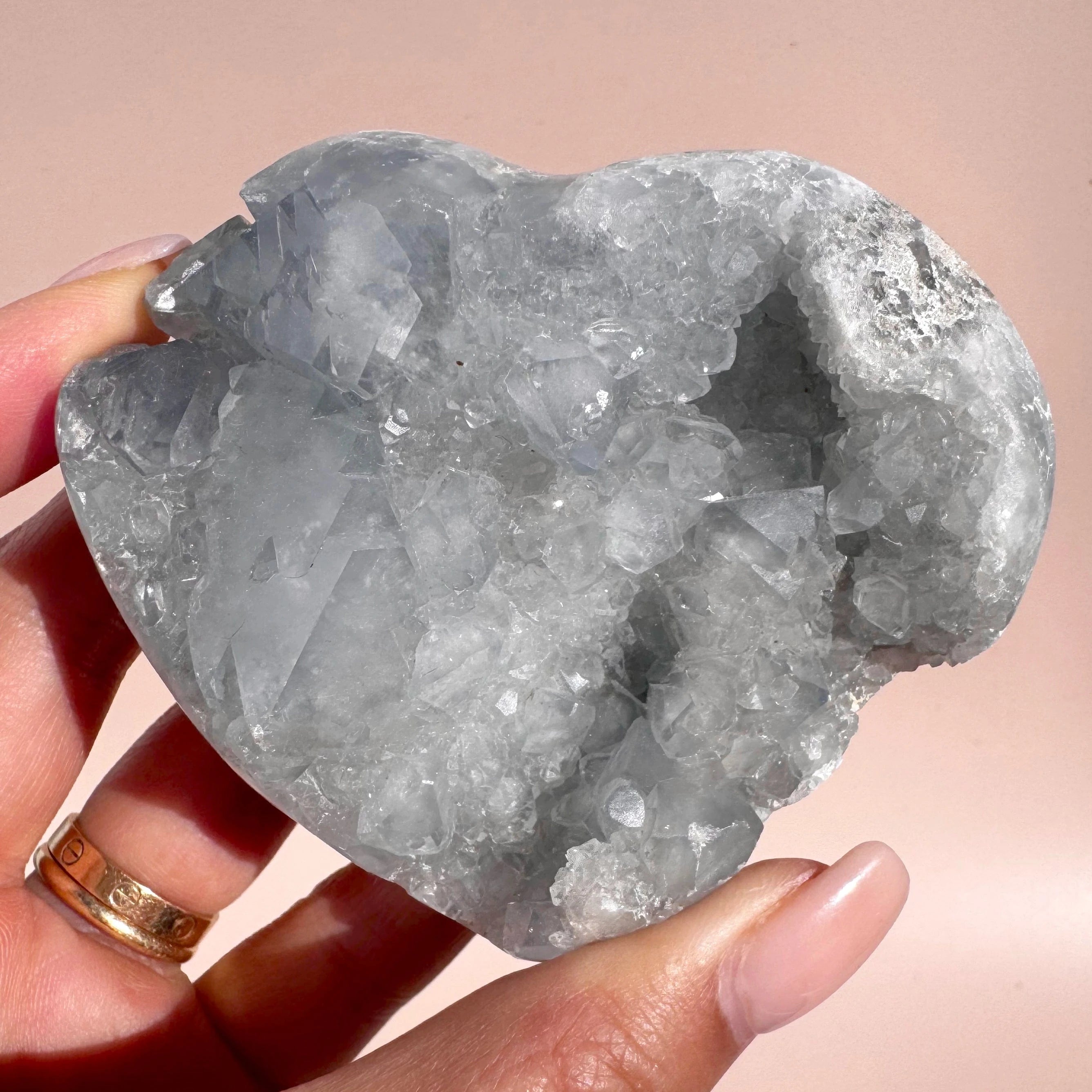 Esté Crystals crystal Raelyn Celestite Heart