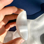 Esté Crystals crystal Selenite Moon Carving