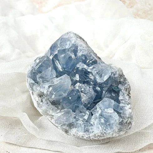 Esté Crystals crystal Skyler Celestite Cluster
