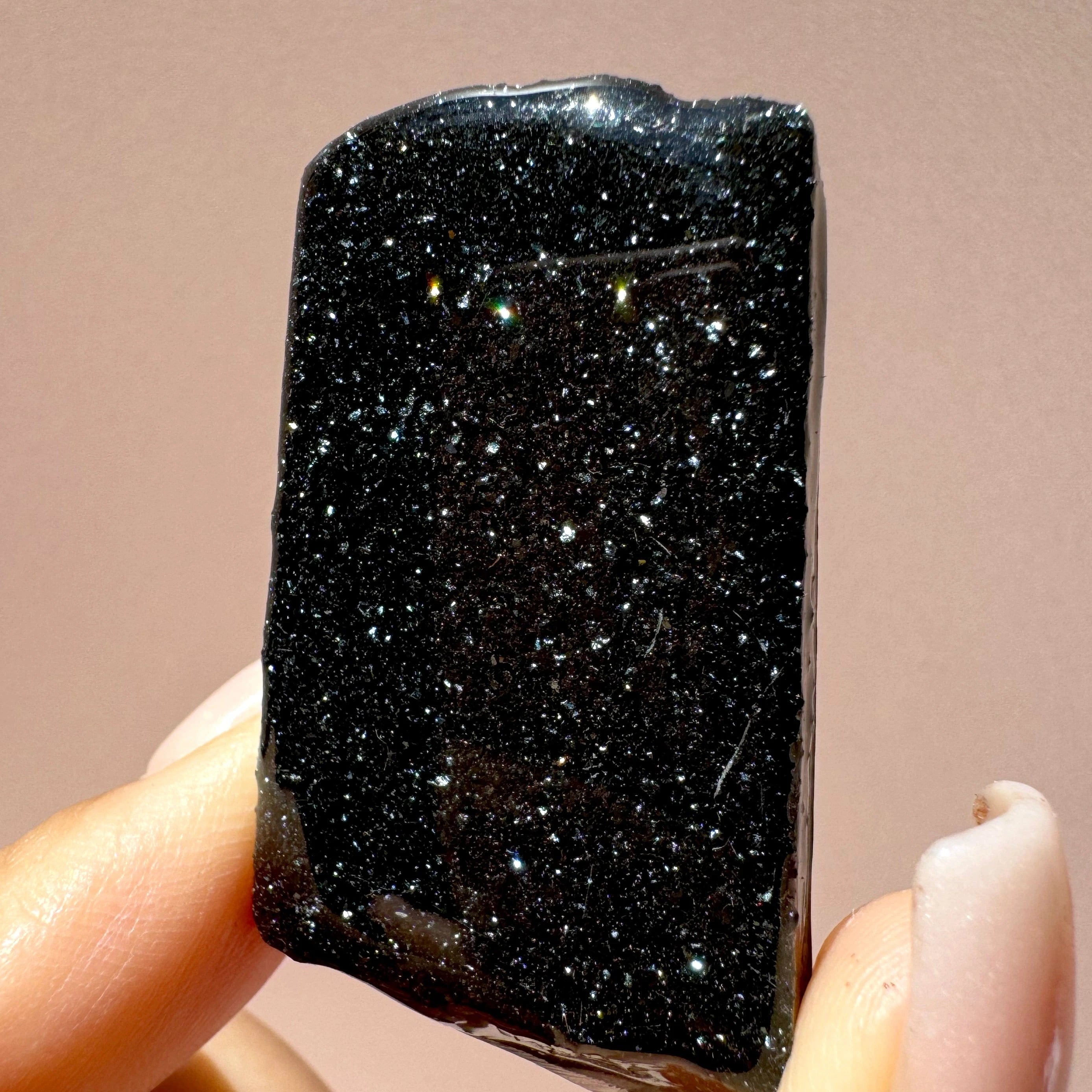 Esté Crystals crystal Specularite Mini Slab