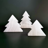 Esté Crystals crystal White Onyx Christmas Trees Set of Three