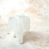 Esté Crystals crystal White Onyx Elephant