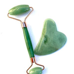 Esté Crystals crystal Jade Roller & Gua Sha Set