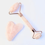 Esté Crystals crystal Jade Roller & Gua Sha Set
