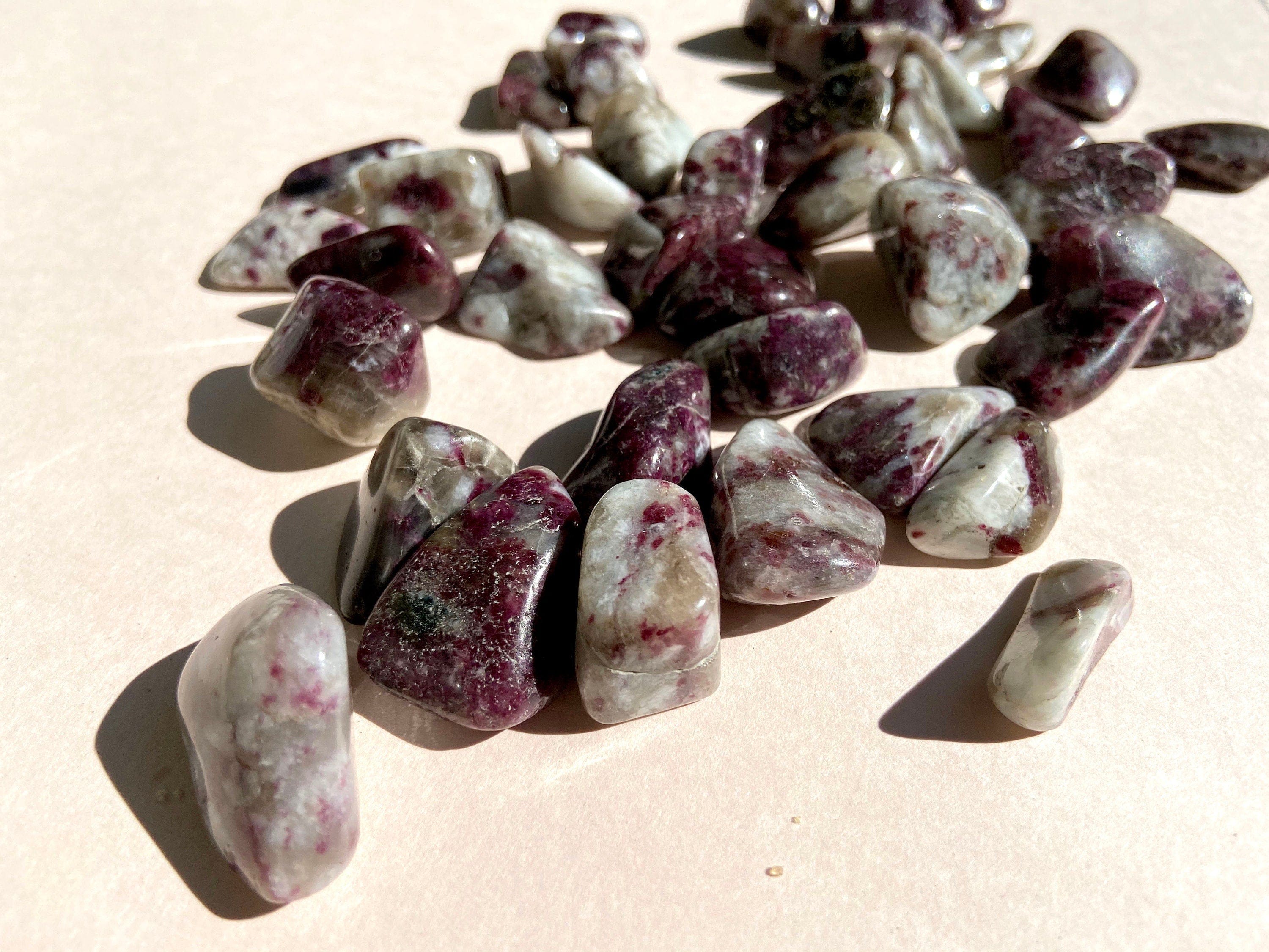 Esté Crystals crystal Ruby Tourmaline Tumbles