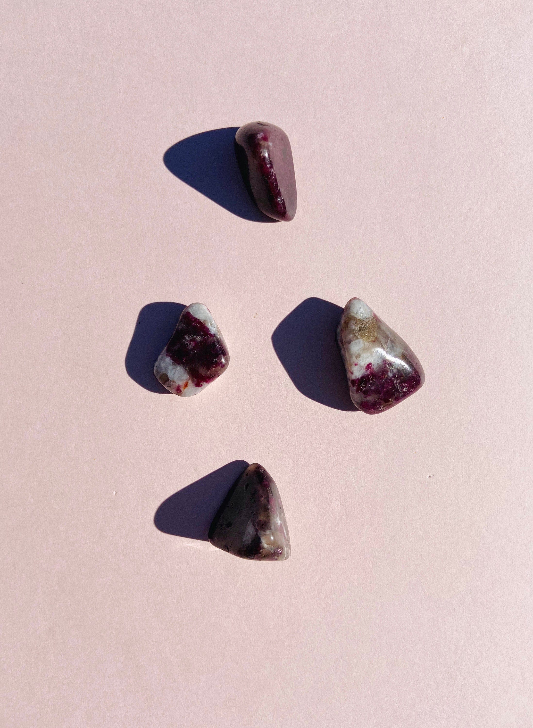 Esté Crystals crystal Ruby Tourmaline Tumbles