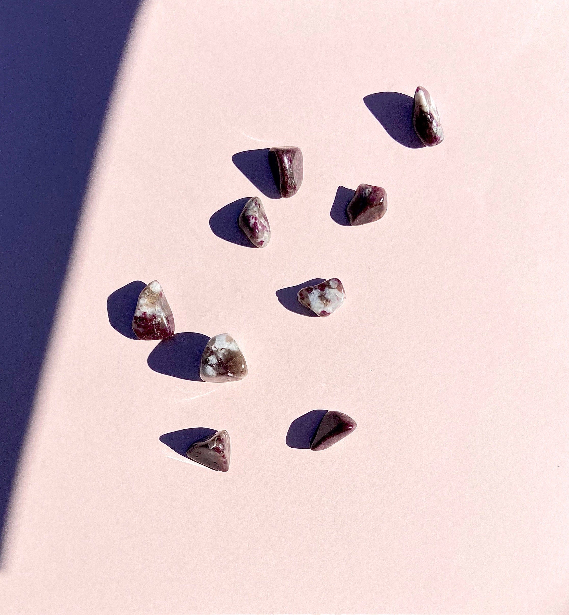 Esté Crystals crystal Ruby Tourmaline Tumbles