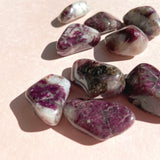 Esté Crystals crystal Ruby Tourmaline Tumbles