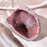 Raspberry Pink Amethyst Geode