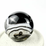 Black Agate Sphere