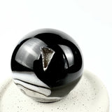 Black Agate Sphere