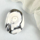 Fleur Orca Agate Palm Stone