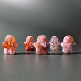 Intuitively Chosen Flower Agate Mini Gingerbread