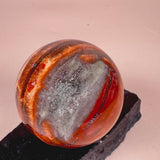Green Petrified Wood Sphere