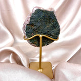 Libi Pink Amethyst Slab with Stand