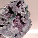 Liliana  Pink Amethyst Jasper Slab with Stand