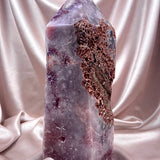 Meghan Extra Large Pink Amethyst Statement Tower