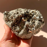 Large Octahedral Pyrite Cluster