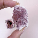 Pink Amethyst Geodes