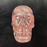 Gemmy Rosę Quartz Skull with Asterism
