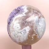 Sophia Large Statement Pink Amethyst Sphere