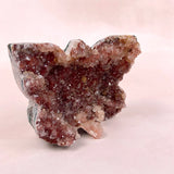 Small Pink Amethyst Jasper Butterfly