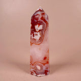 Esté Crystals Carnelian Flower Agate Tower