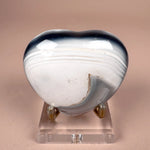 Esté Crystals crystal Aeris Orca Agate Heart