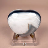 Esté Crystals crystal Aeris Orca Agate Heart