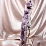 Esté Crystals crystal Alana Pink Amethyst Slab with Stand