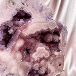 Esté Crystals crystal Alana Pink Amethyst Slab with Stand
